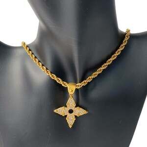 LOUIS VUITTON Gold Necklace